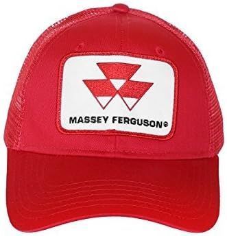 Кепка-тракер Massey Ferguson (червона з сіткою) чоловіча