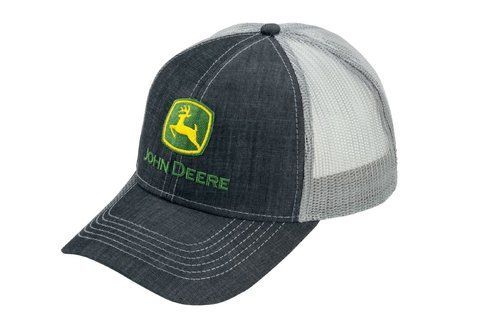 Кепка-тракер John Deere Denim (з вишивкою) чоловіча