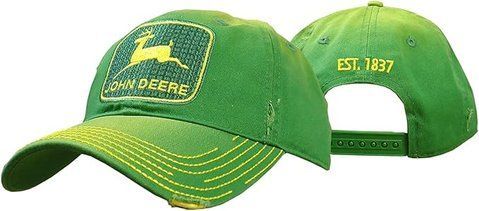 Кепка John Deere Vintage (класичний зелений бавовняний котон) чоловіча